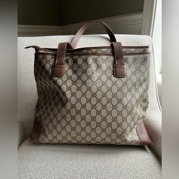 Gucci PVC coated canvas tote second hand - Picture 2 of 16